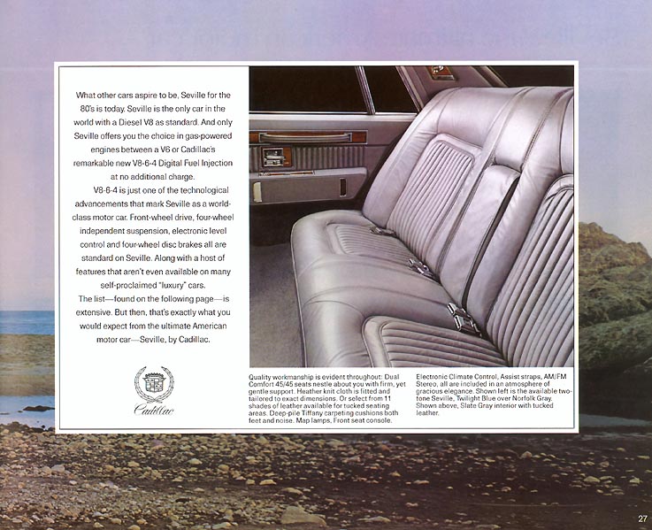 1981 Cadillac Brochure Page 32